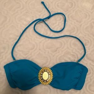 Victoria secrets blue swim top